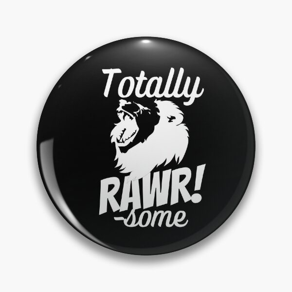 Item preview, Totally Rawrsome Fierce Lion White Design designed and sold by SweetAndSpice.