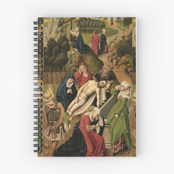 Item preview, Religious Art - Painting of Christ's Entombment  designed and sold by KnightandMoon.