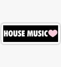 Pegatina MÚSICA DE LA CASA