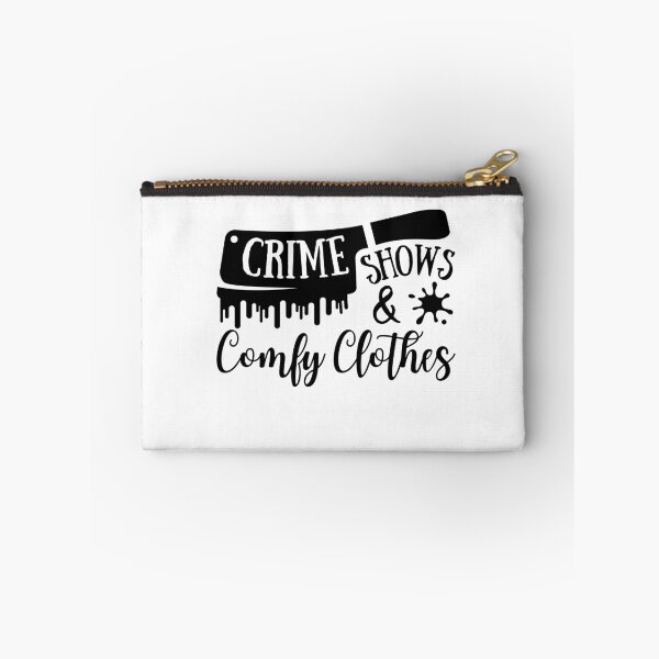 Item preview, Crime Shows & Comfy Clothes | Crime Show Lover | Murder Shows | Serial Killer designed and sold by Presto Prints Design.