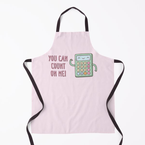 Item preview, You Can Count On Me Pun Cute Calculator designed and sold by rustydoodle.