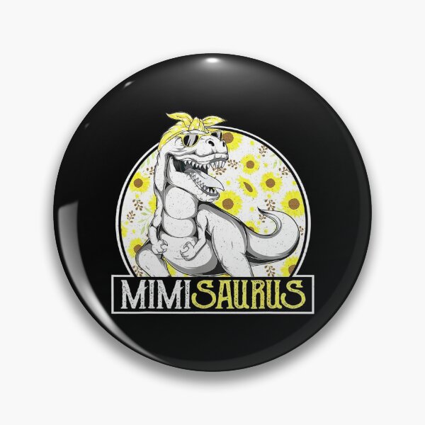 Item preview, Funny Mimi Saurus Sunflower Dinosaur Grandma T Rex designed and sold by LaVieFrench.