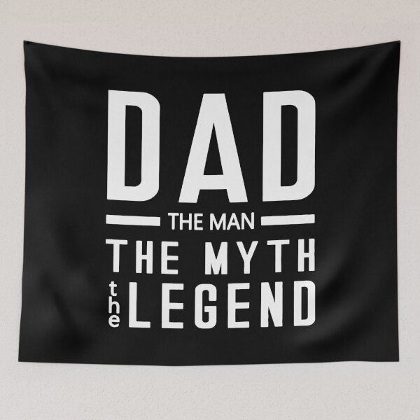Item preview, Dad The Man The Myth The Legend designed and sold by designbychow.