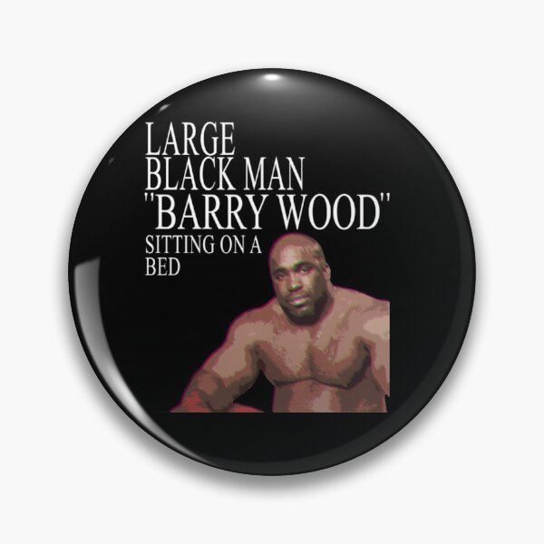 Item preview, Large Black Man BARRY W00dz" designed and sold by koppersha.