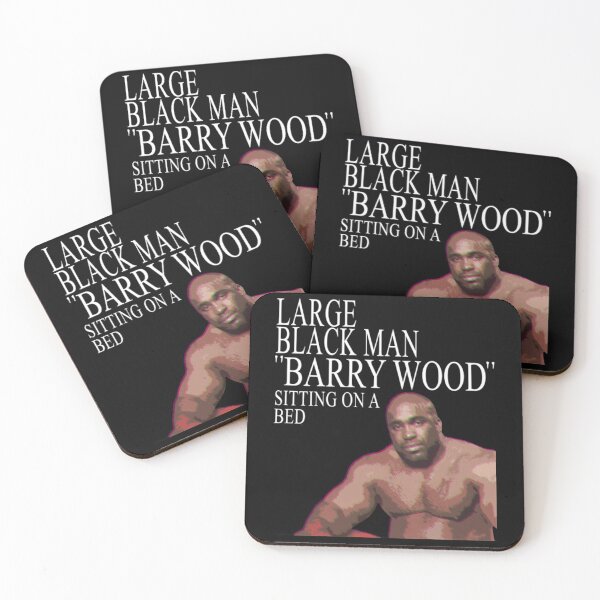 Item preview, Large Black Man BARRY W00dz" designed and sold by koppersha.