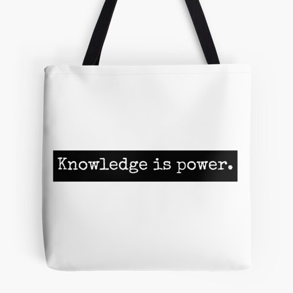 Item preview, Knowledge Is Power | Quote designed and sold by KarolinaPaz.