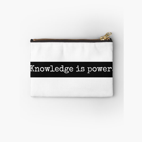 Item preview, Knowledge Is Power | Quote designed and sold by KarolinaPaz.