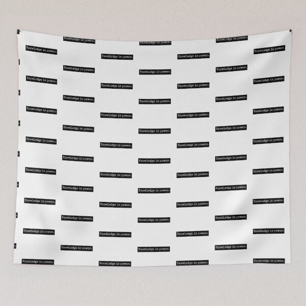 Item preview, Knowledge Is Power | Quote designed and sold by KarolinaPaz.