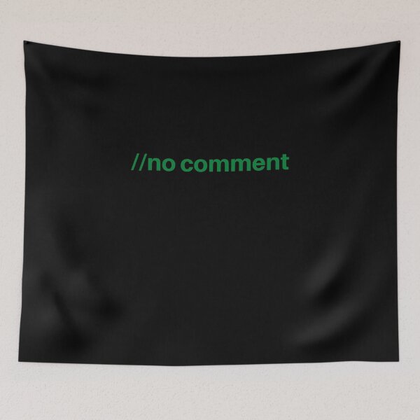 Item preview, No Comment designed and sold by Crafty-Mornings.