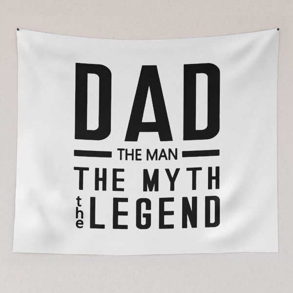 Item preview, Dad The Man The Myth The Legend designed and sold by designbychow.