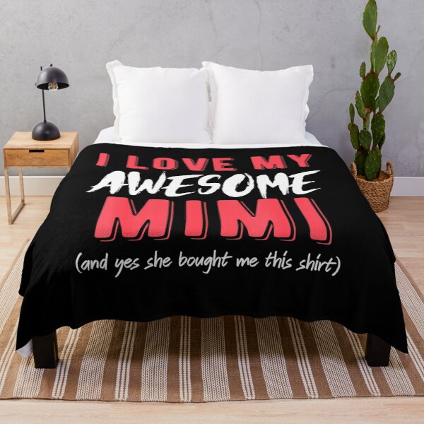 Item preview, I Love My awesome mimi for women men kids Valentines Gift designed and sold by LaVieFrench.