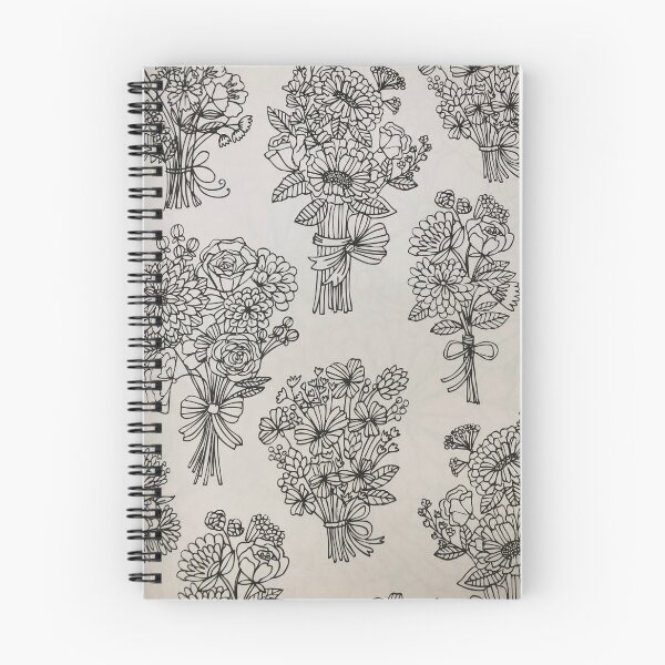 Item preview, Bouquets of Flowers (in black and white)  designed and sold by T1D4ever.