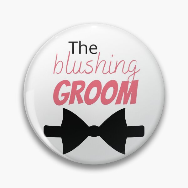 Item preview, Funny The Blushing Groom Design designed and sold by StormyMuse.