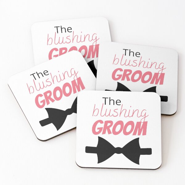 Item preview, Funny The Blushing Groom Design designed and sold by StormyMuse.
