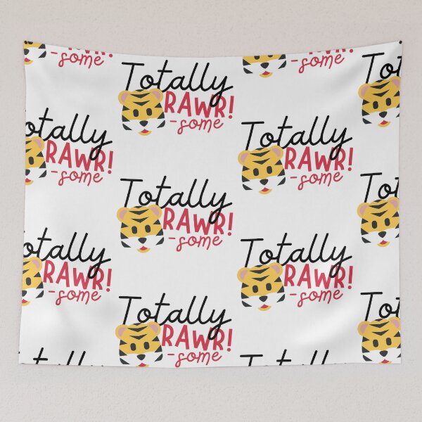Item preview, Totally Rawrsome Cute Black Tiger Cub Design designed and sold by SweetAndSpice.