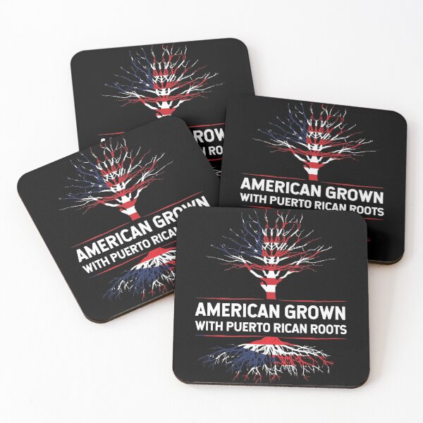Item preview, American Grown With Puerto Rican Roots designed and sold by BaseStore.