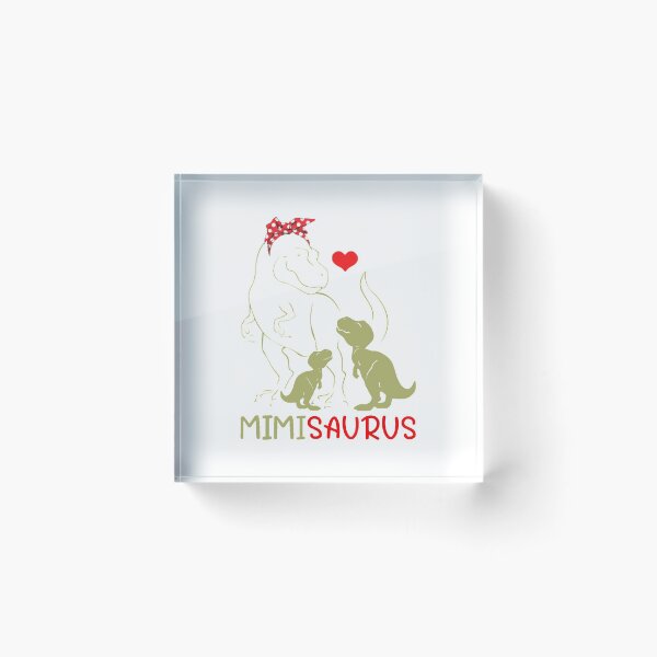 Item preview, Mimisaurus T Shirt T Rex Mimi Saurus Dinosaur Women Mom Gift designed and sold by LaVieFrench.
