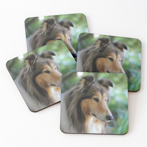 Item preview, Rough Collie In The Woods designed and sold by KarenWoodArt.