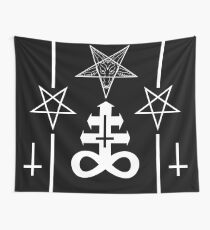 Signs of Satan Wall Tapestry