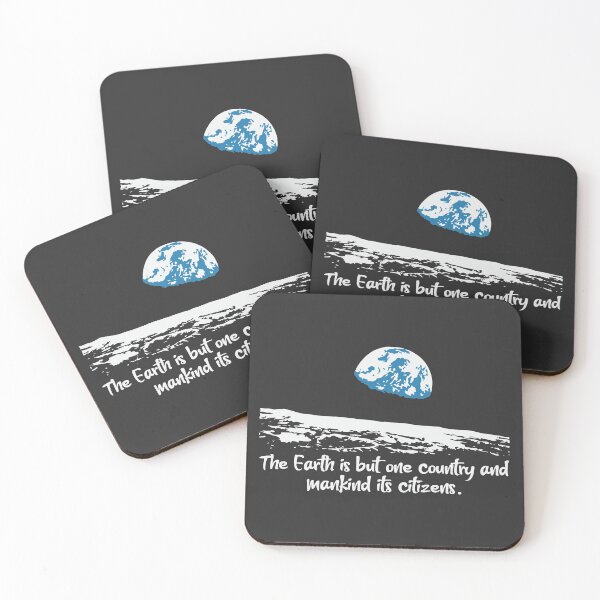 Item preview, Earth Rise. Mankind is its citizens. designed and sold by BOLD-Australia.