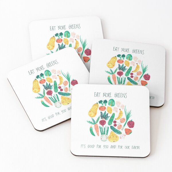 Item preview, Cute Fruit and vegetables. Vegan, Zero waste, green life concept. designed and sold by annetc-designs.