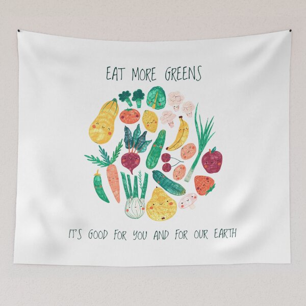 Item preview, Cute Fruit and vegetables. Vegan, Zero waste, green life concept. designed and sold by annetc-designs.