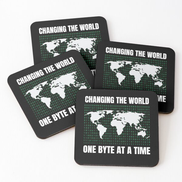 Item preview, Changing The World One Byte At A Time designed and sold by Crafty-Mornings.
