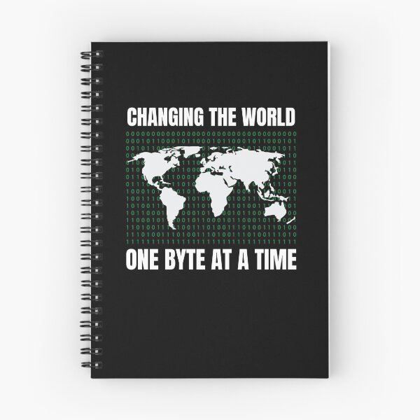 Item preview, Changing The World One Byte At A Time designed and sold by Crafty-Mornings.