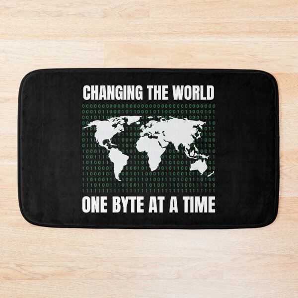 Item preview, Changing The World One Byte At A Time designed and sold by Crafty-Mornings.