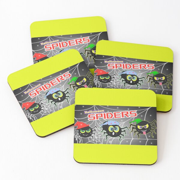 Item preview, spiders - halloween  designed and sold by Shirley cute art .