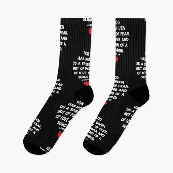 Item preview, For God Has Not Given Us A Spirit Of Fear, But Of Power And Of Love And Of A Sound Mind designed and sold by BaseStore.