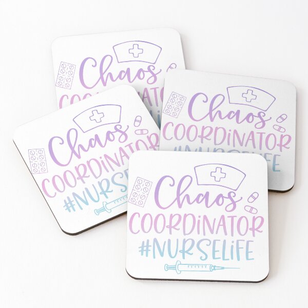 Item preview, #NurseLife Chaos coordinator  designed and sold by Dollfacedesign.