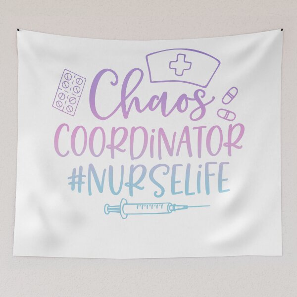 Item preview, #NurseLife Chaos coordinator  designed and sold by Dollfacedesign.
