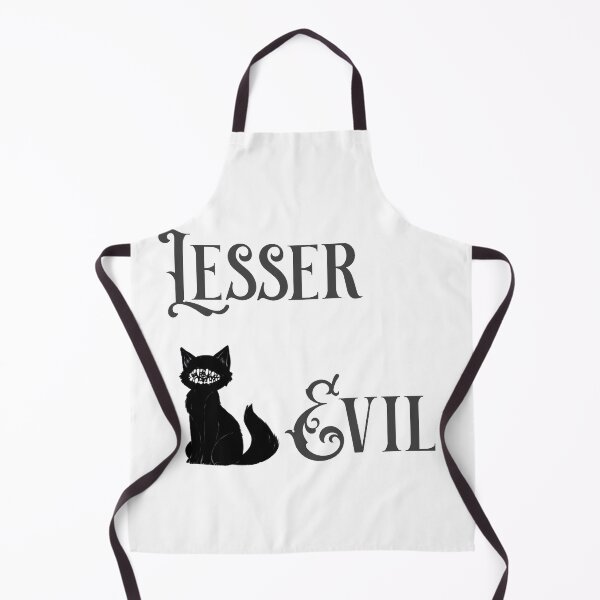 Item preview, Lesser of the two evils, but still pretty evil. designed and sold by hillary marek.
