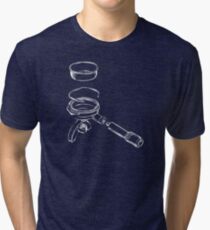 Exploded Portafilter Tri-blend T-Shirt
