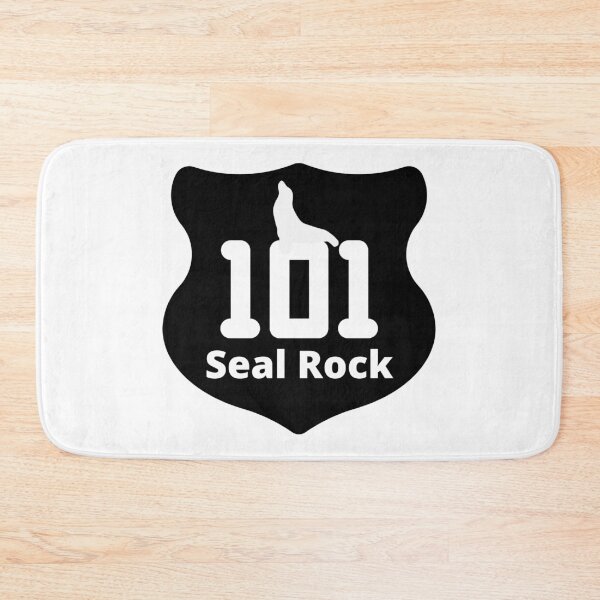Item preview, Seal Rock, Oregon Highway 101 Black designed and sold by DansDankDesigns.