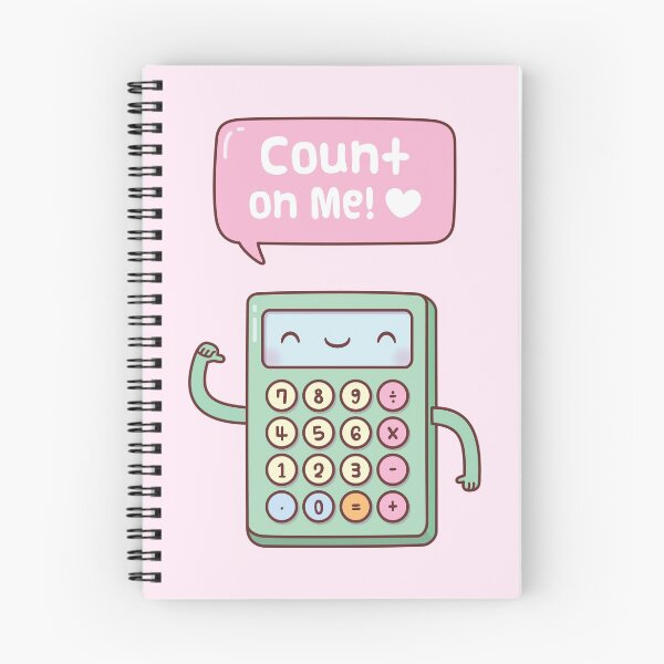 Item preview, Cute Calculator Count On Me Pun designed and sold by rustydoodle.