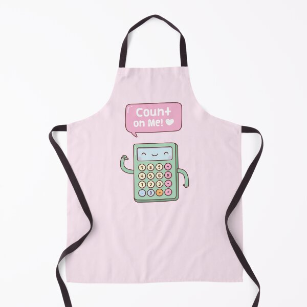 Item preview, Cute Calculator Count On Me Pun designed and sold by rustydoodle.