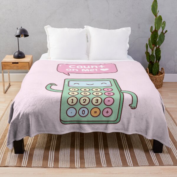 Item preview, Cute Calculator Count On Me Pun designed and sold by rustydoodle.