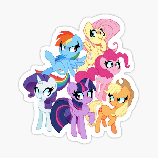Friendship Is Magic Sticker