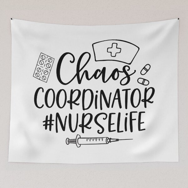 Item preview, Copy of Copy of #NurseLife Chaos coordinator  designed and sold by Dollfacedesign.