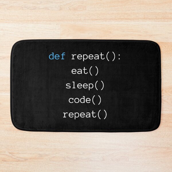 Item preview, Eat Sleep Code Repeat designed and sold by Crafty-Mornings.
