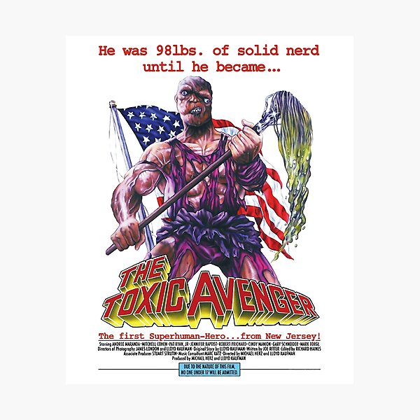 The Toxic Avenger Photographic Print