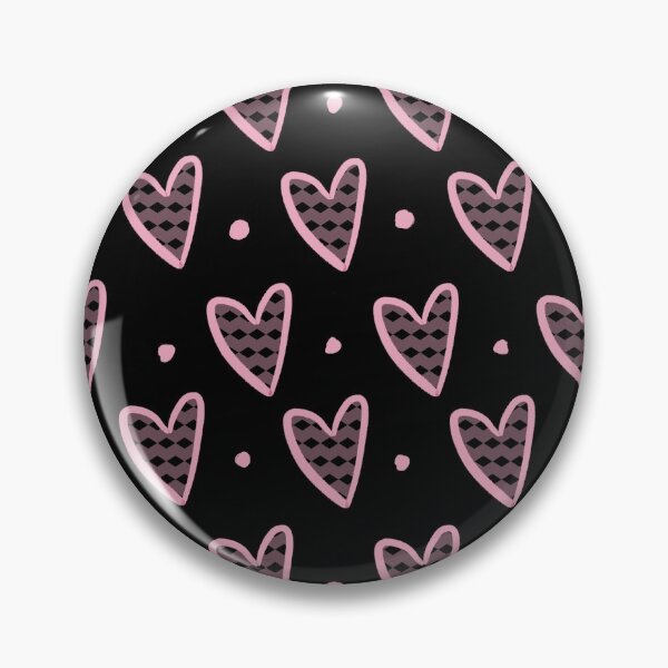 Artikelvorschau, Rosa und schwarze Herzen entworfen und verkauft von TheTinyTaurus.