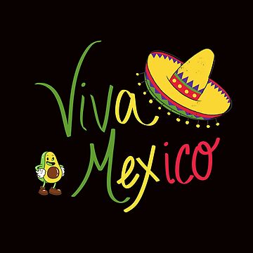 Viva Mexico Sticker for Sale by passiveink