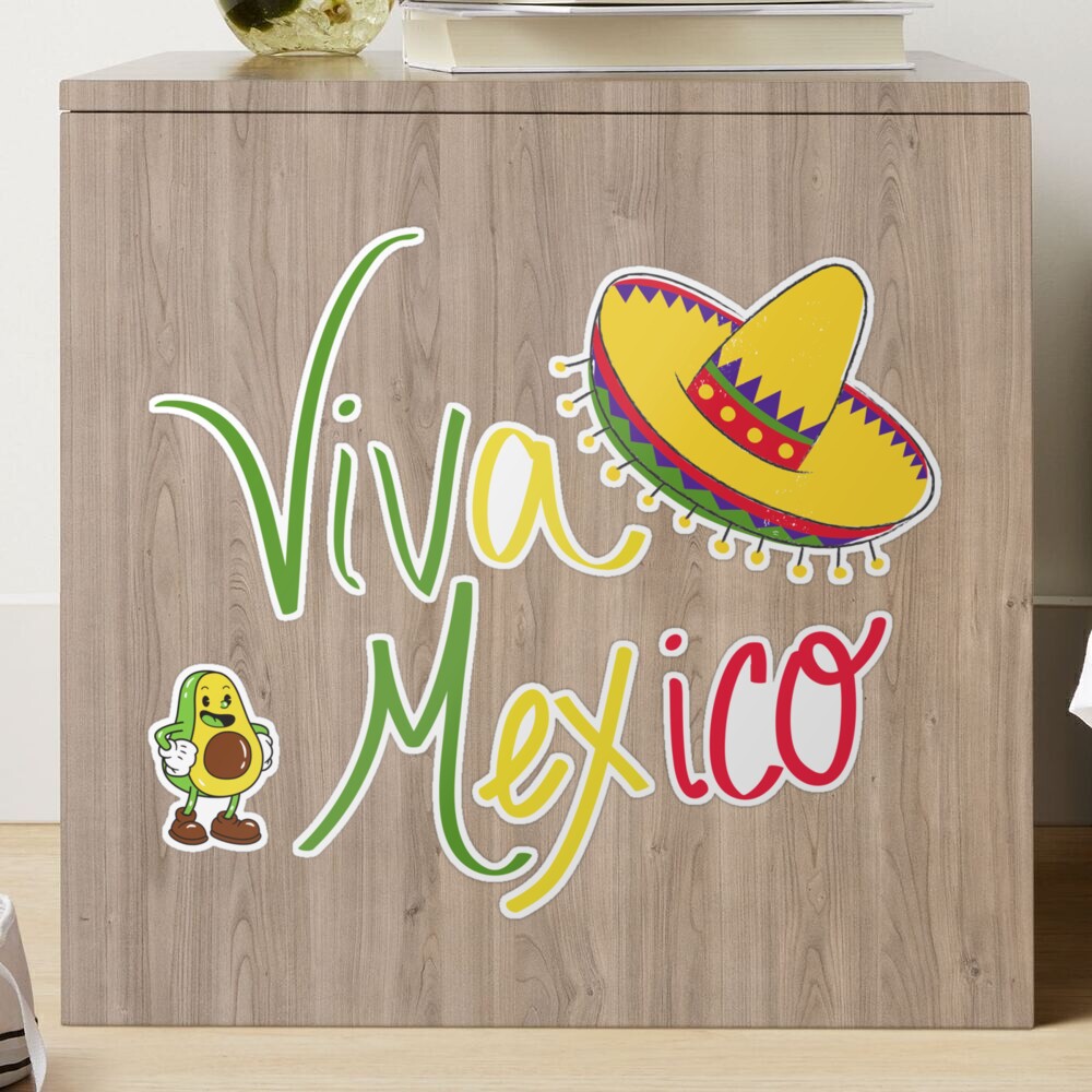 Viva Mexico Sticker for Sale by passiveink