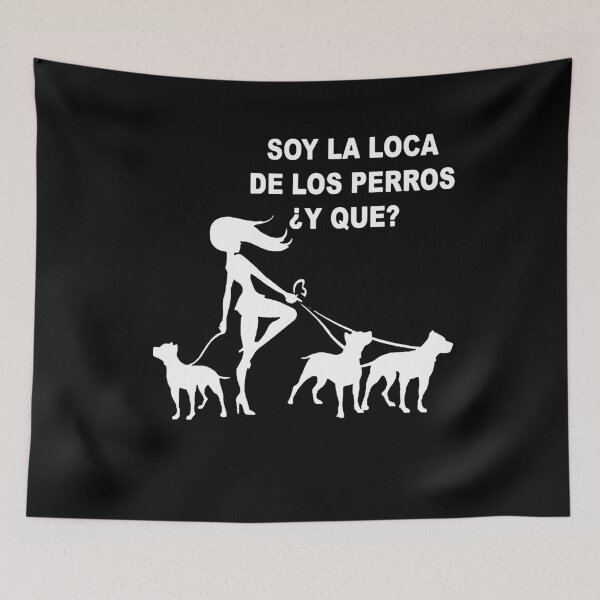 Item preview, Soy la loca de los perros y que T-shirt designed and sold by JaylanSchultzI.