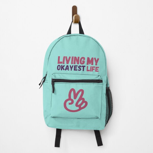 Item preview, Living My Okayest Life Design Pattern and Typography designed and sold by NightGleam.