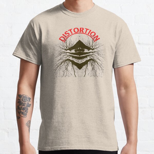 Distortion Pedal Amplified Music Punk Rock Metal Loud Classic T-Shirt