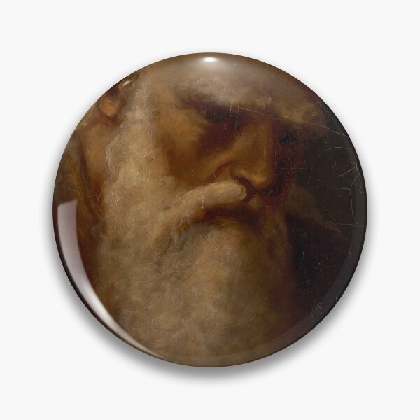 Item preview, Religious Art - Painting of Saint Luke designed and sold by KnightandMoon.